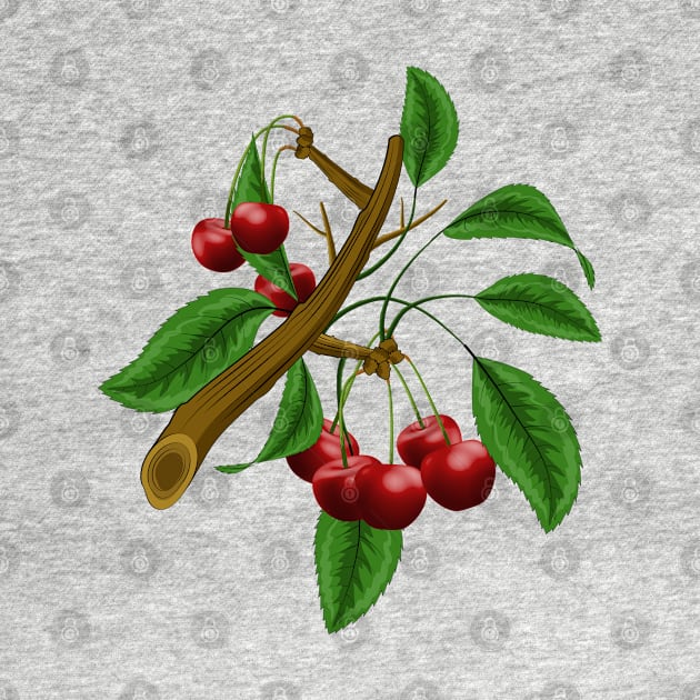 Cherry Branch by Designoholic